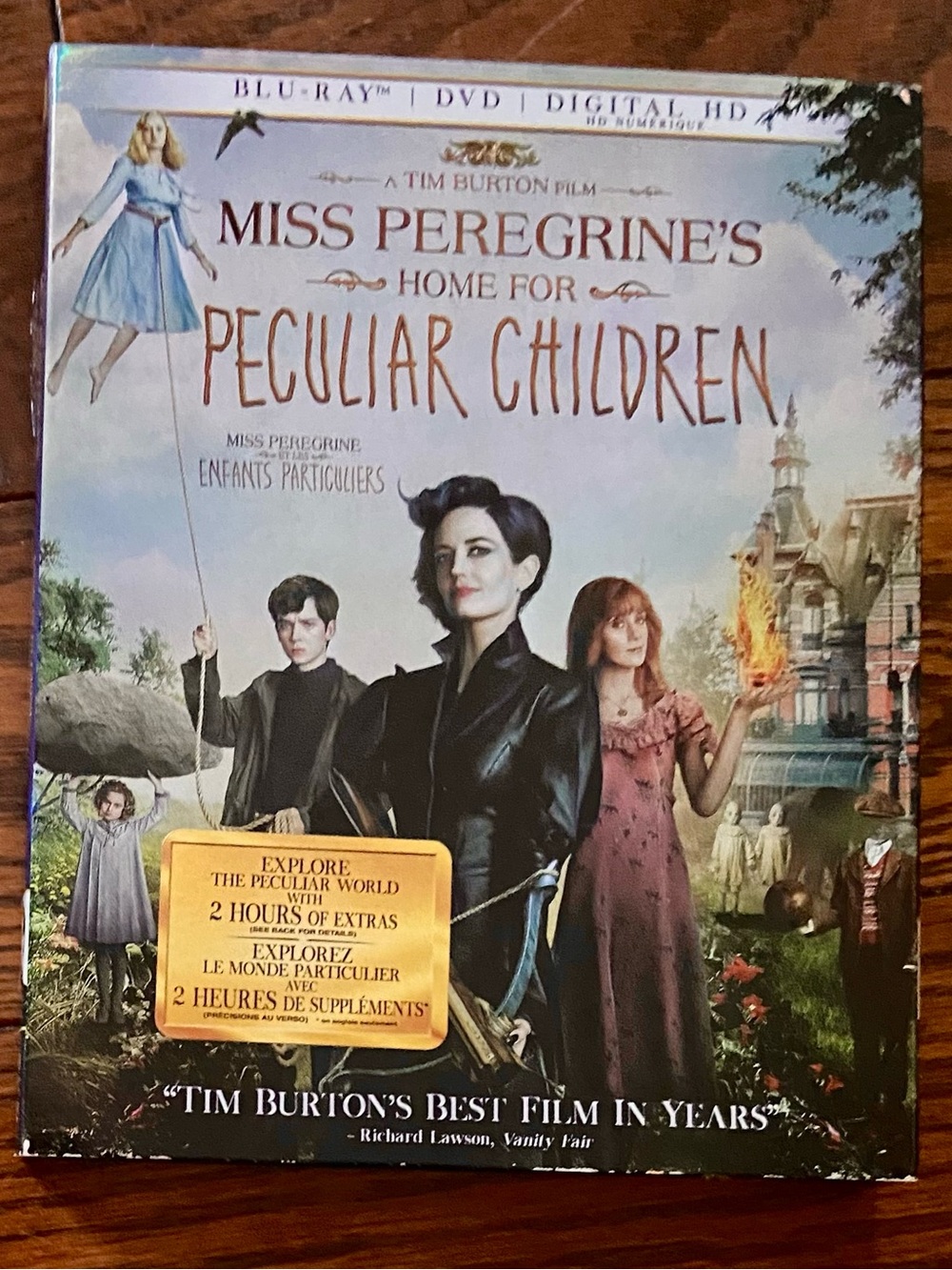 Miss Peregrines Home for Peculiar Children Kids DVD